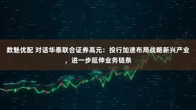 数魅优配 对话华泰联合证券高元：投行加速布局战略新兴产业，进一步延伸业务链条